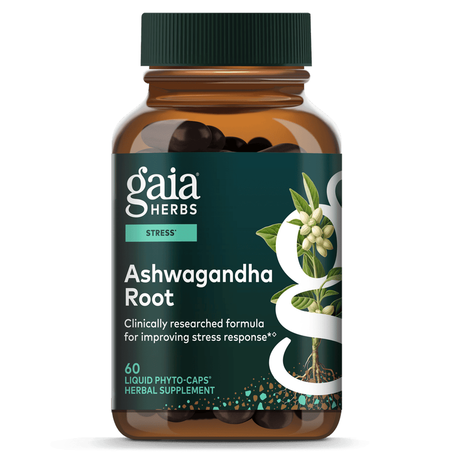 Gaia Herbs Ashwagandha Root bottle